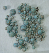 Sada 111 ks korálků, různé velikosti