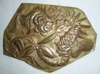 Šablona k tepaným plechům (Mořský koník)