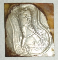 Tepaný plech (Dívka)