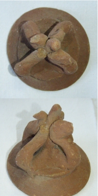 Pravděpodobně víčko, keramika