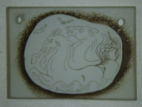 Přívěsek ze skla mořští koni