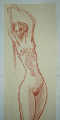 Akt – žena, originál B. Forman, 1961