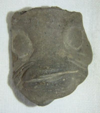 Soška - zvířecí hlava, Ekvádor